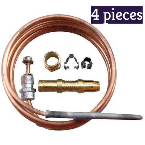 4 pcs 60" THERMOCOUPLE, 20-30 MV STAR MFG 2J-80504-03 VULCAN  722248  KEATING