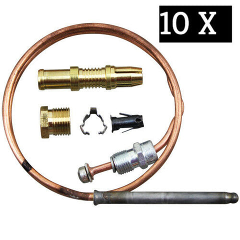 10 X 36" THERMOCOUPLE, 20-30 MV universal Replaces Robert Whte Rodgers Honeywell