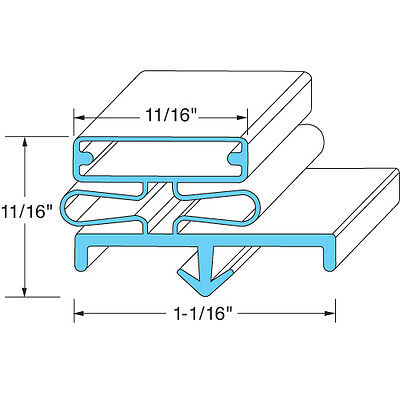 GASKET, DOOR for Traulsen - Part# SVC-60059-00   SAME DAY SHIPPING