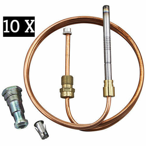 10 X New Universal Standard 30" Inch Thermocouple Most Gas Furnace Water Heater