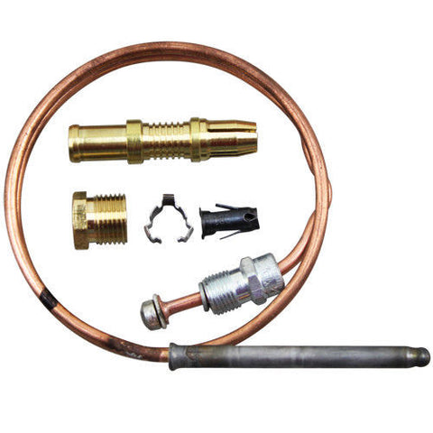 THERMOCOUPLE 24 inch HEAVY DUTY  Universal Brass adapters SAME DAY SHIPPING